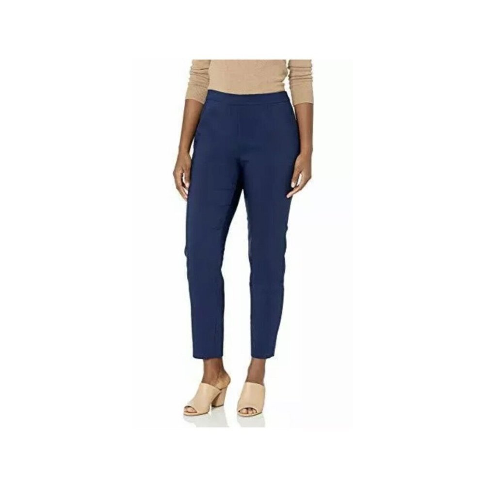 Chaus Women's Jackie Pull On Pant Pagoda Navy Sz XL